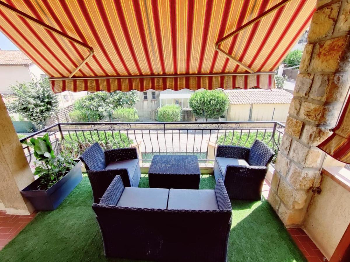 La Villa Castel - Haut De Villa - Parkings- 3 Chambres - 8 Couchages - Jardin - Barbecue 滨海卡涅 外观 照片