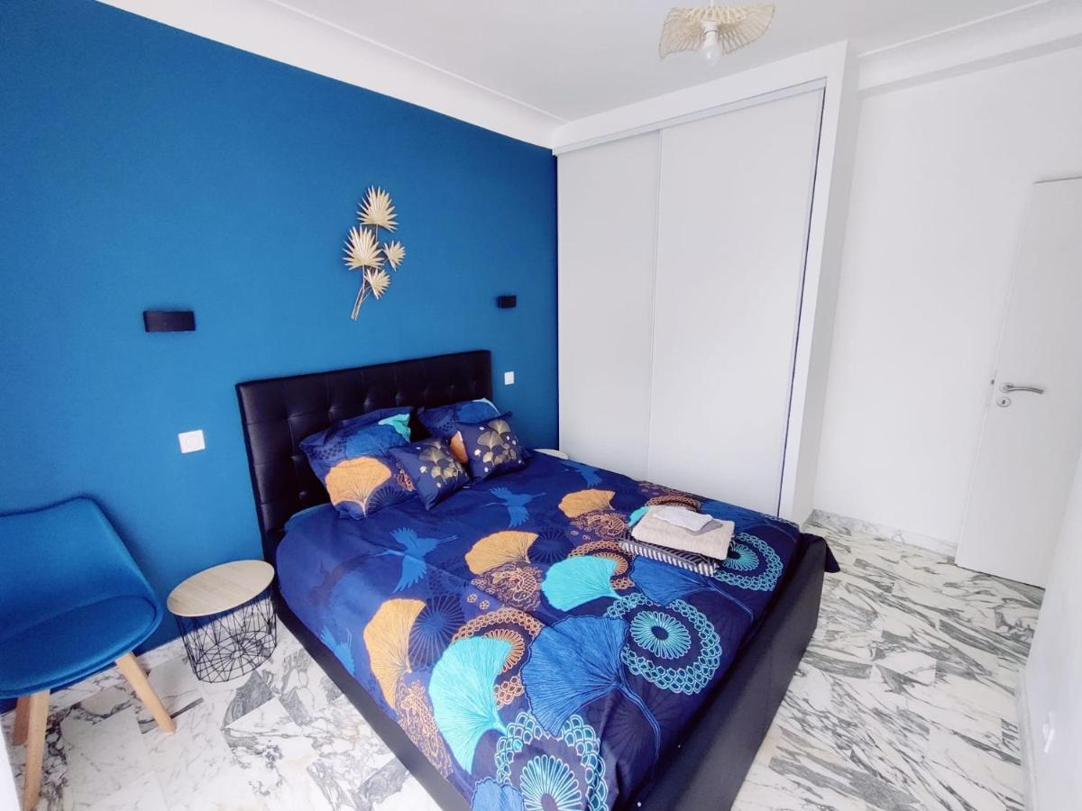 La Villa Castel - Haut De Villa - Parkings- 3 Chambres - 8 Couchages - Jardin - Barbecue 滨海卡涅 外观 照片