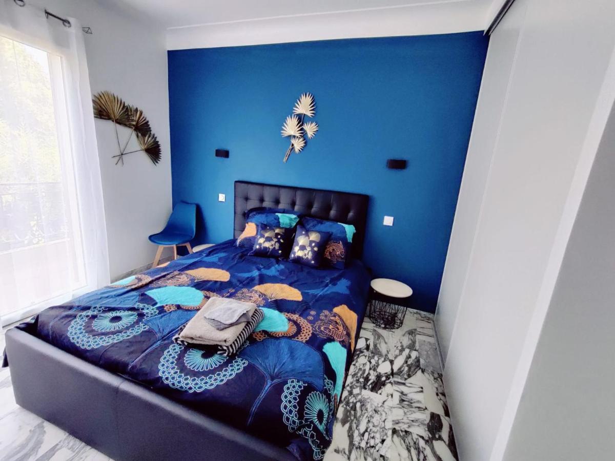 La Villa Castel - Haut De Villa - Parkings- 3 Chambres - 8 Couchages - Jardin - Barbecue 滨海卡涅 外观 照片